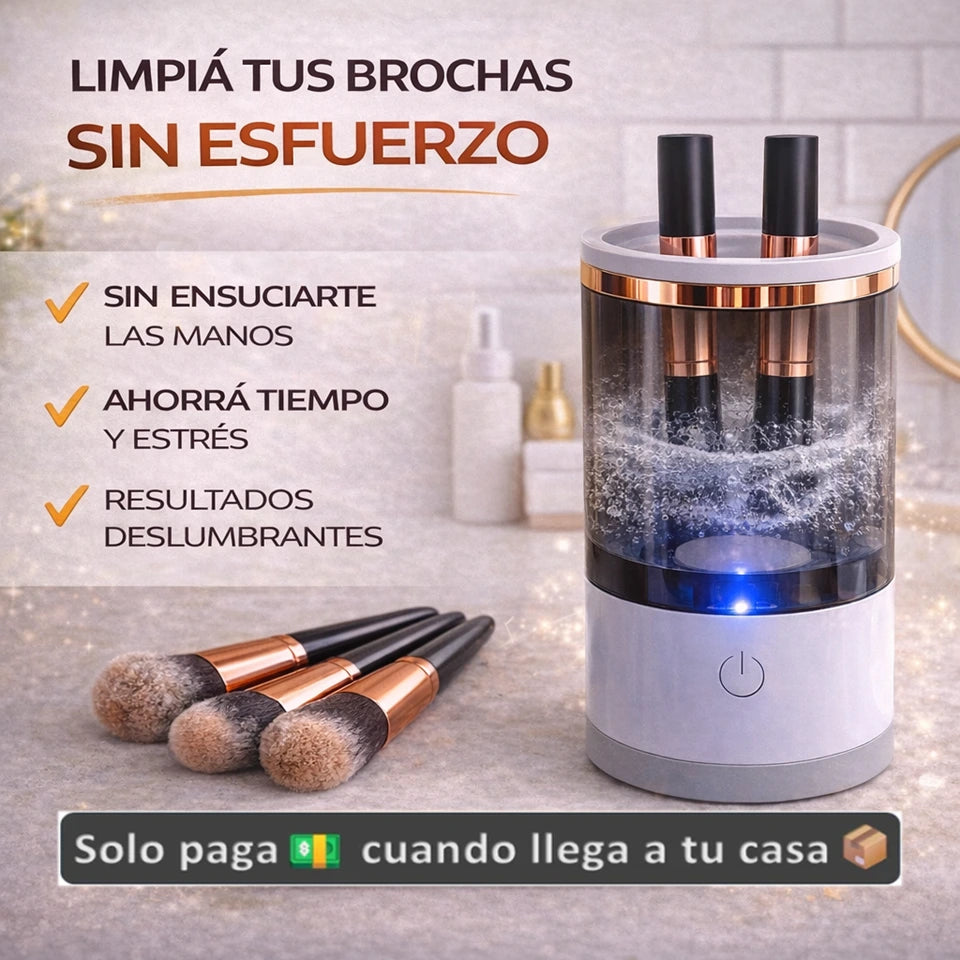 🧼Limpiador de Brochas Electrico USB: Higiene Profunda y Cuidado de la Piel en Segundos✨