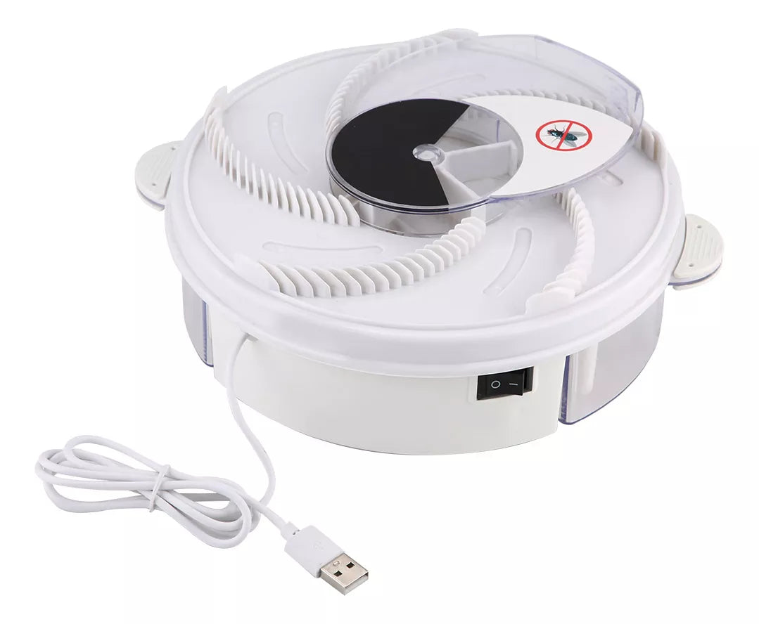 Trampa Atrapa Moscas Electrico USB Automatico