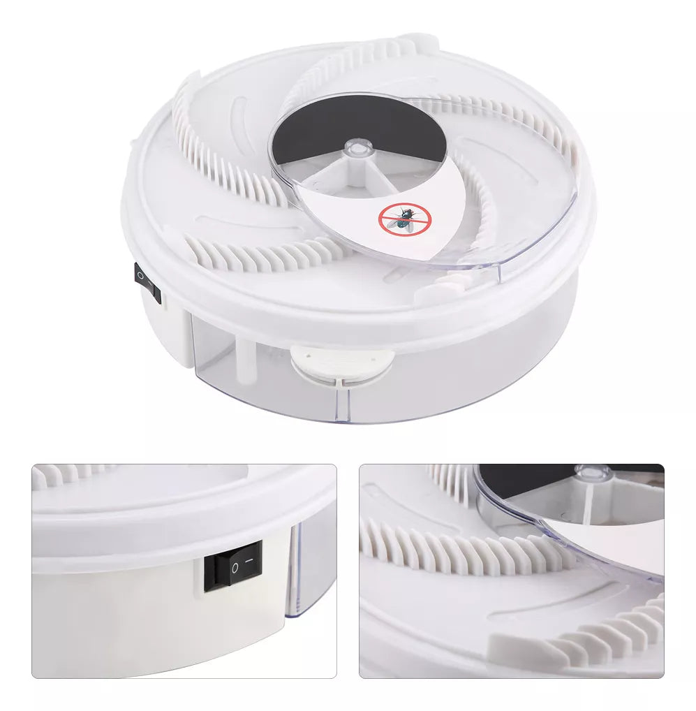 Trampa Atrapa Moscas Electrico USB Automatico