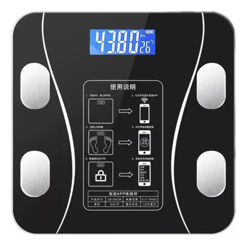 Digital Bascula Electronica Bluetooth LCD Inteligente