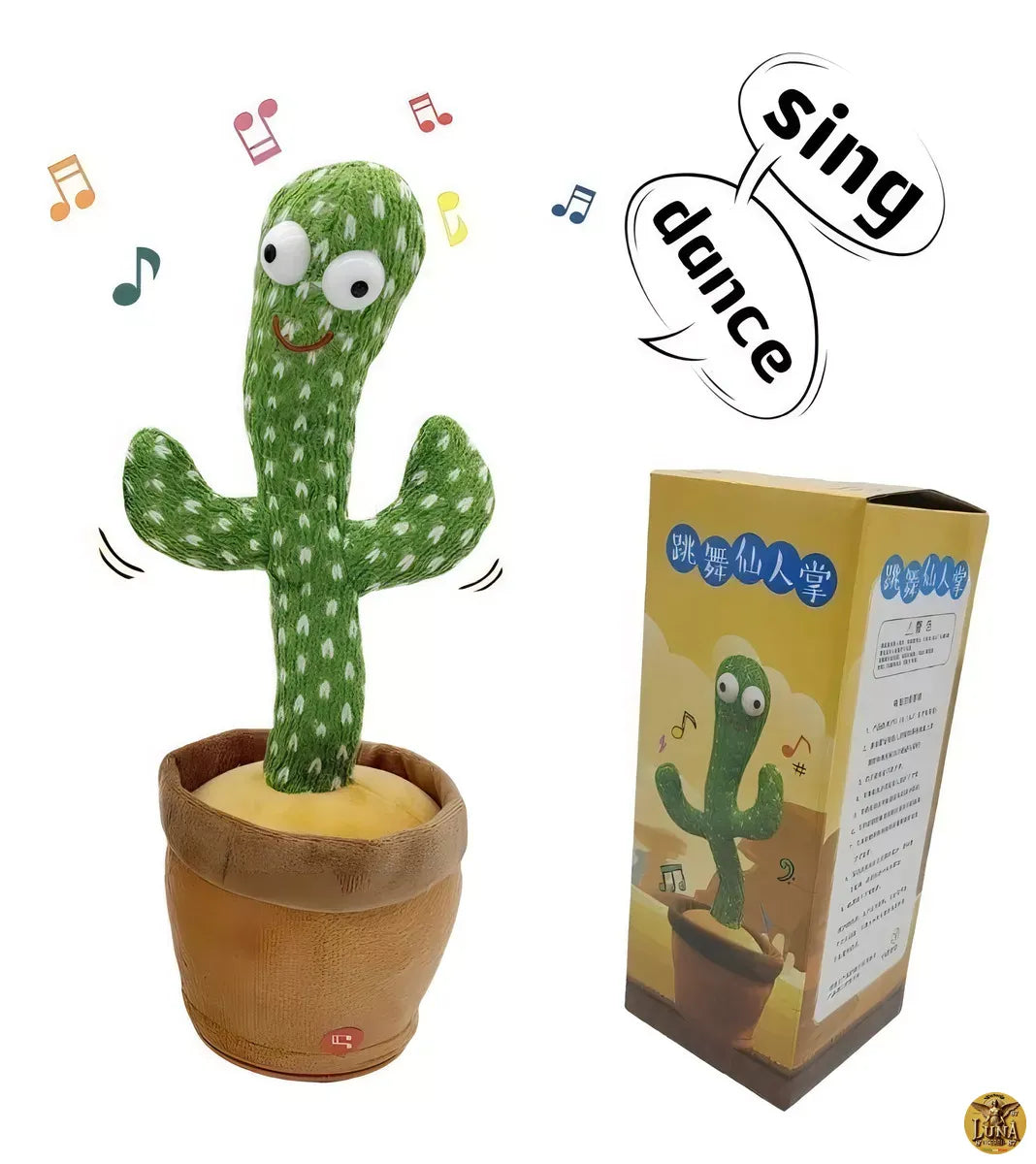 Cactus Bailarin que imita Voz y Canta