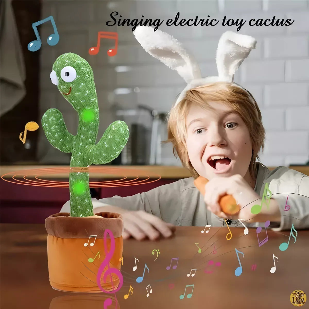Cactus Bailarin que imita Voz y Canta