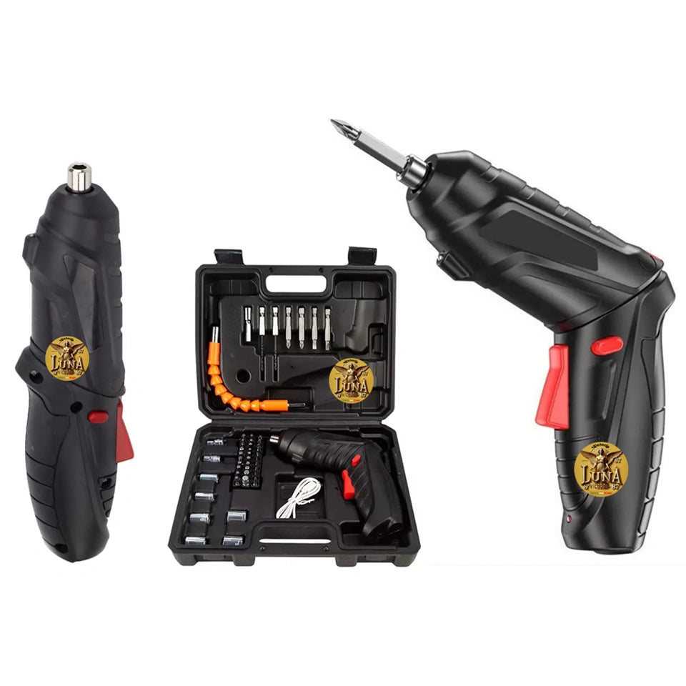 Destornillador Inalambrico Electrico 47 En 1 Recargable