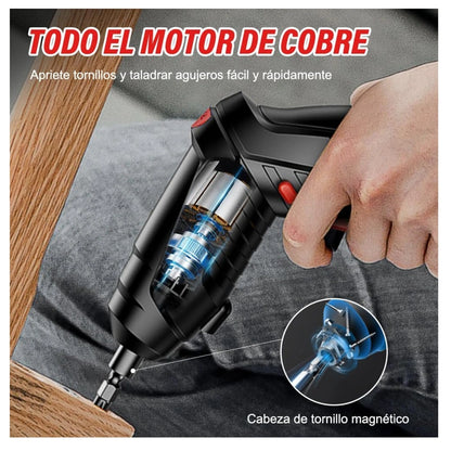 Destornillador Inalambrico Electrico 47 En 1 Recargable