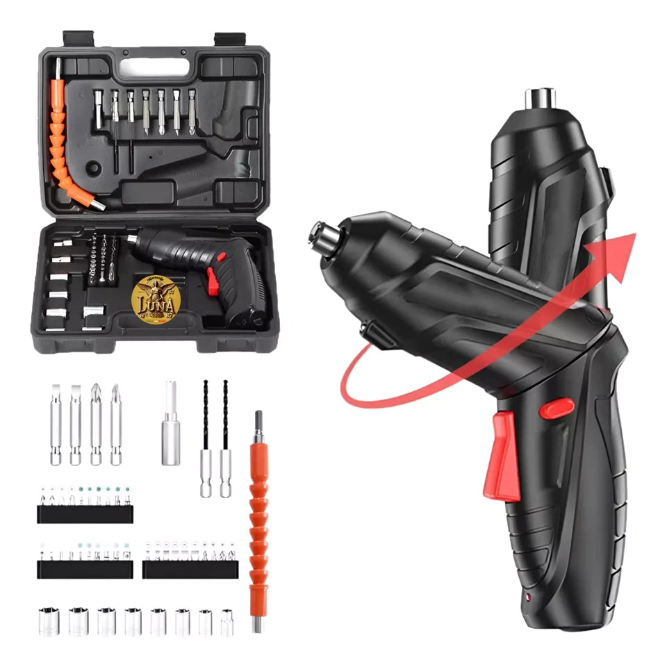 Destornillador Inalambrico Electrico 47 En 1 Recargable