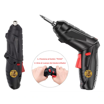 Destornillador Inalambrico Electrico 47 En 1 Recargable
