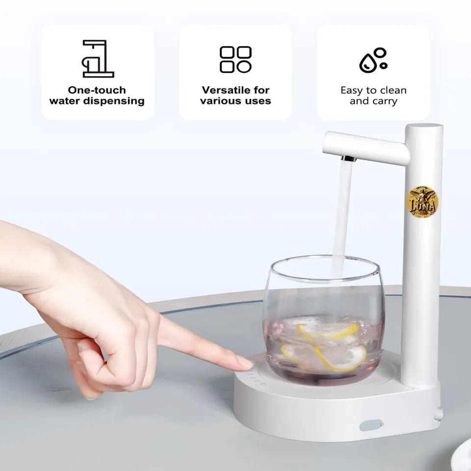 💧Dispensador de Agua Eléctrico Recargable USB | Comodidad y Estilo al Instante