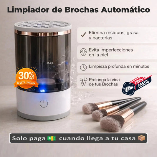 🧼Limpiador de Brochas Electrico USB: Higiene Profunda y Cuidado de la Piel en Segundos✨